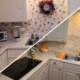 Before & After glance at a kitchen remodel